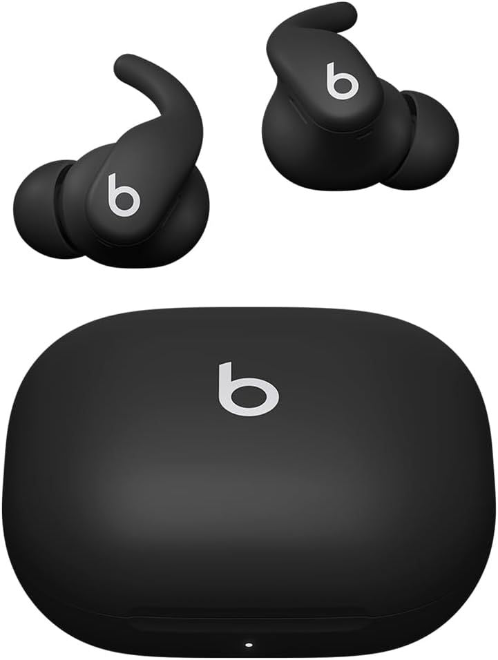 Beats - Powerbeats Fit - Wireless Noise-Cancelling Workout Earbuds with Ultimate Secure Fit, IPX4, Up to 30H of Battery Life & Charging case, Compatible with Apple & Android - Jet Black