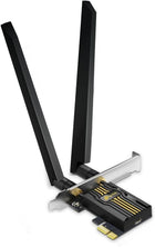 TP-Link Wi-Fi 7 BE6500 PCIe WiFi Card for Desktop PC (Archer TBE400E) - Bluetooth 5.4, WPA3,Tri-Band 2882 Mbps,Multi-Directional Antennas, and USB Drive for Fast Installation (Windows 11 Only)