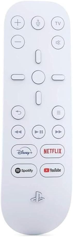 PlayStation PS5 Media Remote Control for PS5 Compatible TVs