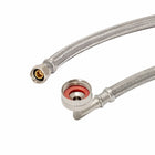 EASTMAN 8-ft 3/8 -in Compression Inlet x 3/4 -in Hose thread Outlet Braided stainless steel Dishwasher installation kit