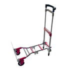 Milwaukee 150-lb Capacity 4 -Wheel Multiple colors/finishes Aluminum Convertible hand truck