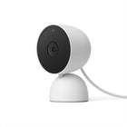 Google Nest Cam - Indoor Wired Home Security Camera - Smart Security Camera in Snow