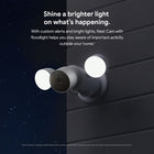 Google Nest Cam with Floodlight - Outdoor Wired Smart Security Camera