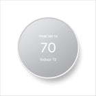 Google Nest Thermostat with Wi-Fi Compatibility - Snow