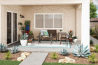 allen + roth Cone 16.61-in W x 16.61-in L x 14.37-in H White Resin Indoor/Outdoor Planter