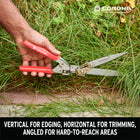 Corona 5.25-in Steel Grass Shears