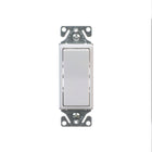 Eaton 15-amp Single-pole Illuminated Rocker Light Switch , White