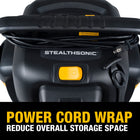 DEWALT Stealthsonic Quiet 12-Gallon 5.5 HP Corded Wet/Dry Shop Vacuum with Accessories Included