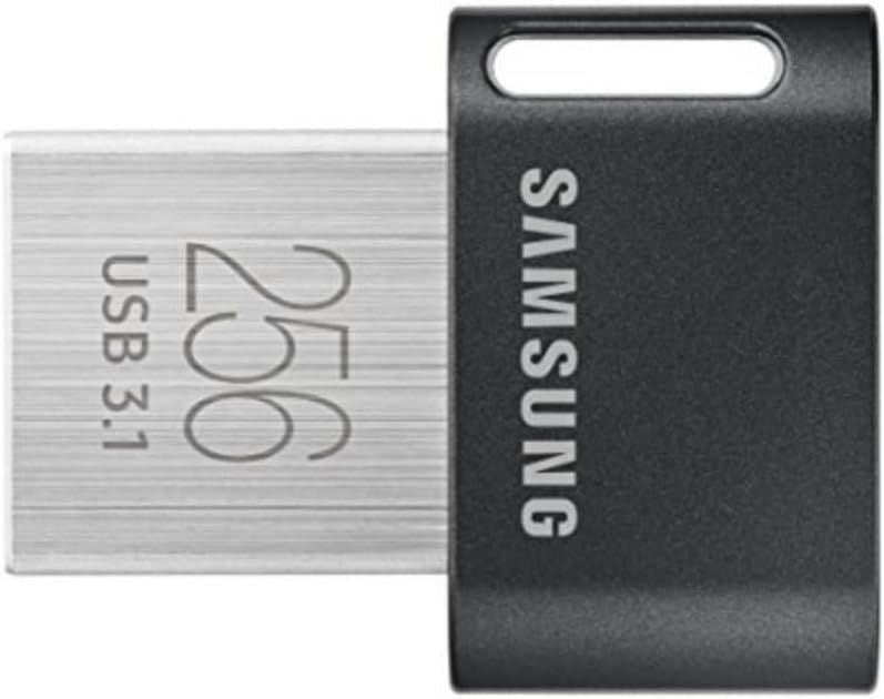 SAMSUNG MUF-256AB/AM FIT Plus 256GB - 300MB/s USB 3.1 Flash Drive, Gunmetal Gray [Canada Version]
