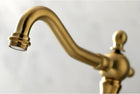 Kingston Brass KS1977AX 8 in. Widespread Bathroom Faucet, Brushed Brass