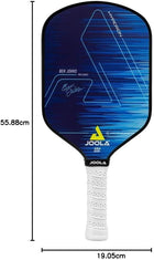 JOOLA Ben Johns Hyperion Pickleball Paddle - Select Raw Carbon Surface or Carbon Abrasion Surface for Increased Power and Spin - Elongated Grip Handle - Carbon Fiber Pickleball Paddle - USAP Approved