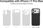 OtterBox iPhone 17 Pro Max (Only) Bundle: Defender Series XT Clear Case & Screen Protector - Offgrid (Blue) - Snaps on MagSafe - Tough - Rugged & Durable - Non-Retail Packaging