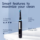 Oral-B iO Series 4 Electric Toothbrush with (1) Brush Head, Rechargeable, Black
