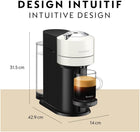 Nespresso Vertuo Next Coffee and Espresso Machine by De\'Longhi, White