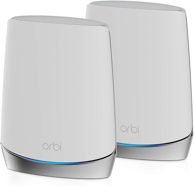 NETGEAR Orbi Whole Home Tri-band Mesh WiFi 6 System (RBK752) ‚Äì Router with 1 Satellite Extender | Coverage up to 5,000 sq. ft., 40 Devices | AX4200 (Up to 4.2Gbps)