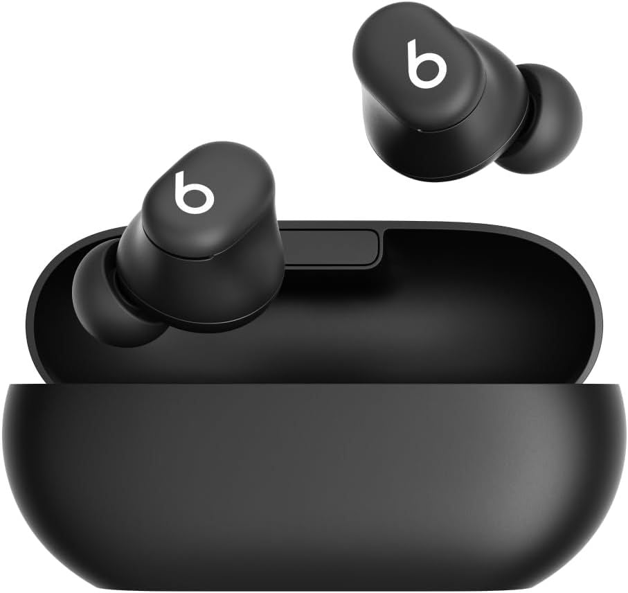 Beats Solo Buds - Wireless Bluetooth Earbuds | 18 Hours of Battery Life | Apple & Android Compatibility | Built-in Microphone - Matte Black