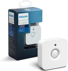 Philips Hue Indoor Motion Sensor for Smart Lights (Requires Hue Hub) - Wireless, Battery-Powered, Customizable Lighting - White