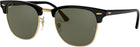 Ray-Ban Men\'s Clubmaster Polarized Square Sunglasses