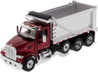 1:50 Peterbilt 567 SF OX Stampede Dump Truck - Metallic Red Cab, 71077
