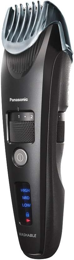 Panasonic ERSB40K precision linear Motor Beard Trimmer With Comb Attachment, Black, 540 Grams
