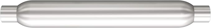 MagnaFlow 18124 Large Stainless Steel Glasspack Muffler