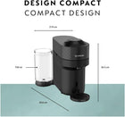 Nespresso Vertuo Pop+ Single Serve Coffee and Espresso Machine by De\'Longhi, Liquorice Black