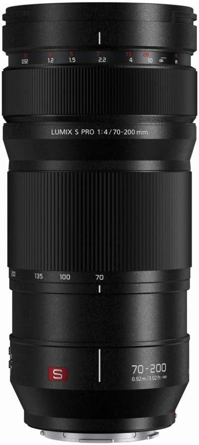 Panasonic SR70200 70-200mm f/4-22 Medium-Telephoto-Lens Fixed Zoom Lenses, Black
