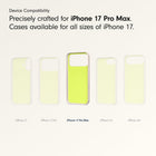 Beats iPhone 17 Pro Max Case with MagSafe & Camera Control, Matte Finish, Microfibre Lining – Lime Stone