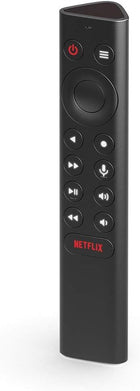 NVIDIA SHIELD Remote; Voice Search, Motion-Activated, Backlit Buttons, Customizable Menu Buttons, and IR Blaster to Control your TV, Black