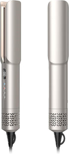 Hair Straightener - 2 in 1 Wet to Dry Hair Dryer and Straightener with High-Speed Airflow + Rapid Heat-Up + Customizable Temperature + LCD Display & Auto Shut-Off + No Heat Damage (Gold)
