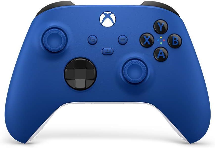 Xbox Core Wireless Gaming Controller – Shock Blue for Series X|S, One, Windows PC, Android, and iOS