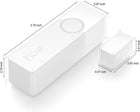 Philips Hue Secure Smart Contact Sensor, White - 2 Pack - Made for Indoor Doors and Windows - Requires Hue Bridge - Works with The Hue App