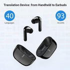 Timekettle M3 Language Translator Earbuds, Two-Way Translator Device with APP for 40 Languages and 13 Offline Translation Packs, Fast Reaction with Revolutionary Al Semantic Segmentation Tech