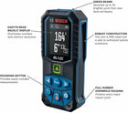 BOSCH GLM165-25G Blaze™ Green-Beam 165 Ft. Laser Measure, Laser Distance Measuring Tool