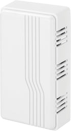 Heath Zenith Wired Mechanical Doorbell Chime, White, Plastic, Wired, 2 Tunes, Vertical, Horizontal, 80 dB, Button Not Included