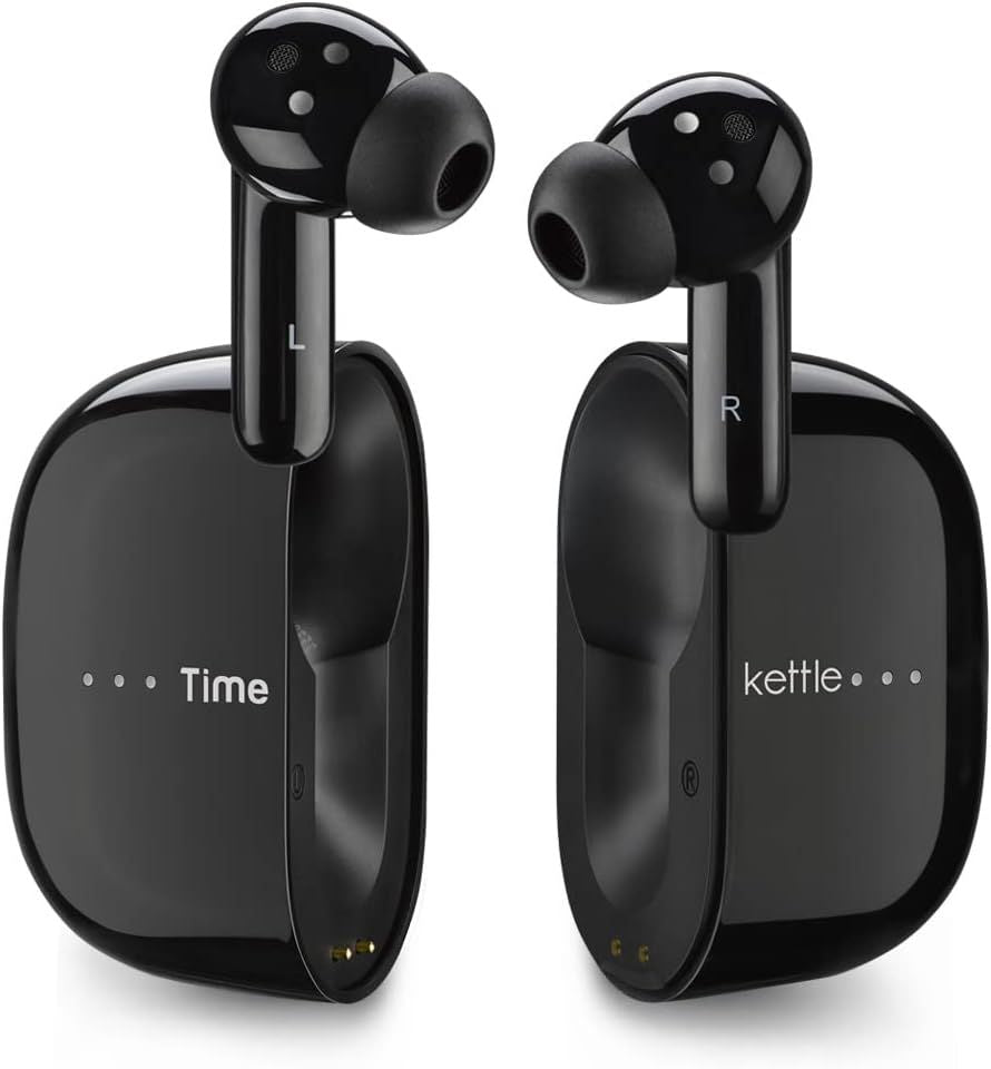 Timekettle M3 Language Translator Earbuds, Two-Way Translator Device with APP for 40 Languages and 13 Offline Translation Packs, Fast Reaction with Revolutionary Al Semantic Segmentation Tech