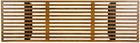 Nelson Walnut Wood Bench 48 W, Modern Bench, Entryway Bench with Sturdy Wood Frame for Hallway, Mudroom, Living Room