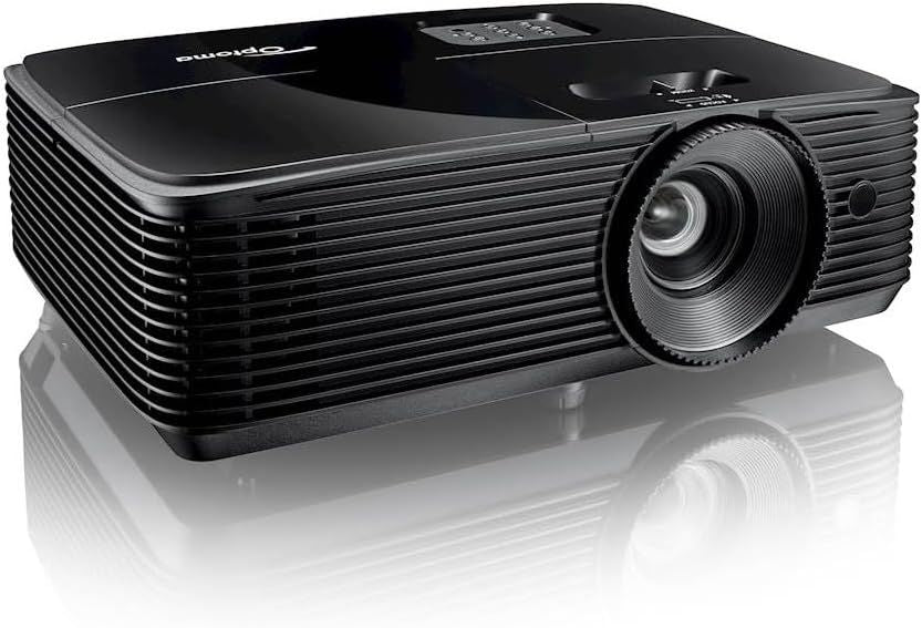 Optoma HD146X High Performance Projector for Movies & Gaming | Bright 3600 Lumens | DLP Single Chip Design | Enhanced Gaming Mode 16ms Response Time, 3600 Lumens, Lamp