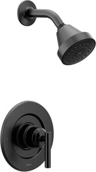 Moen T2902EPBL Gibson Posi-Temp Pressure Balancing Eco-Performance Modern Shower Only Trim, Valve Required, Matte Black
