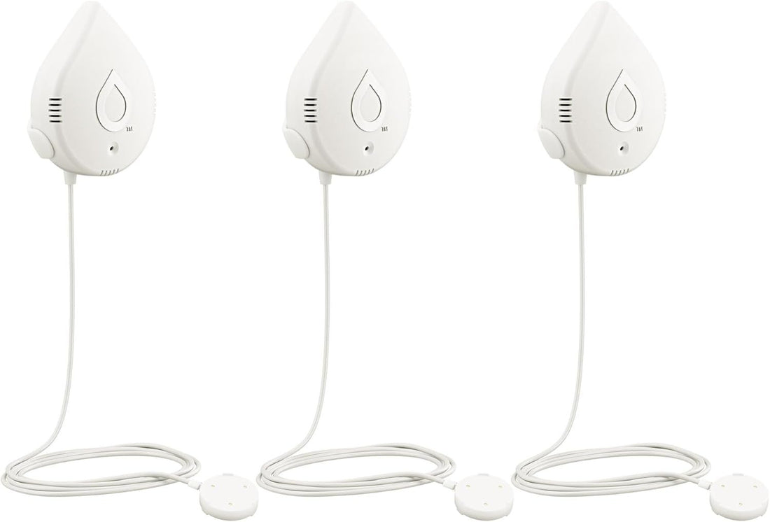 Moen 920-005 Flo Smart Water Leak Detector, White, 3-Pack