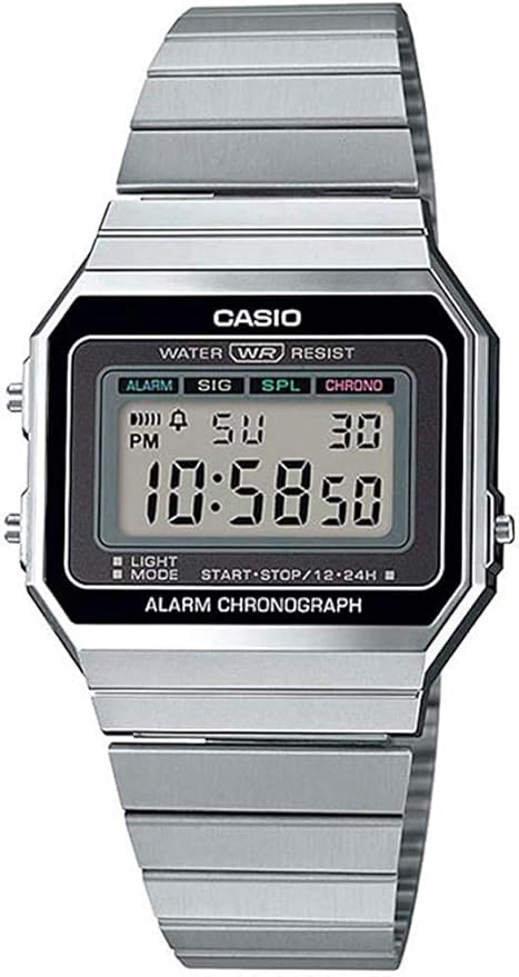 Casio Digital Wristwatch, Standard A700W-1A, Genuine Casio Box, Men's, Women's, Kids, Chippukashi, Overseas Model, Bracelet Type, Bracelet Type
