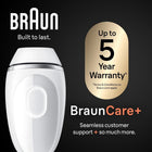 Braun Laser Hair Removal, IPL for Women & Men, Braun Silk-Expert Mini At-Home Laser with Venus Razor, PL1111