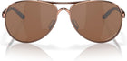 Oakley womens Oo4079 Feedback Aviator Metal SunglassesSunglasses