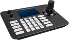 ADKIDO PTZ Controller,Camera Controller POE Network 4D Joystick Decoding Keyboard with 5 Inch LCD Screen Compatible with Dome IP Camera