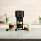 Nespresso Vertuo Next Single Serve Coffee and Espresso Machine by De\'Longhi, Black with Rose Gold