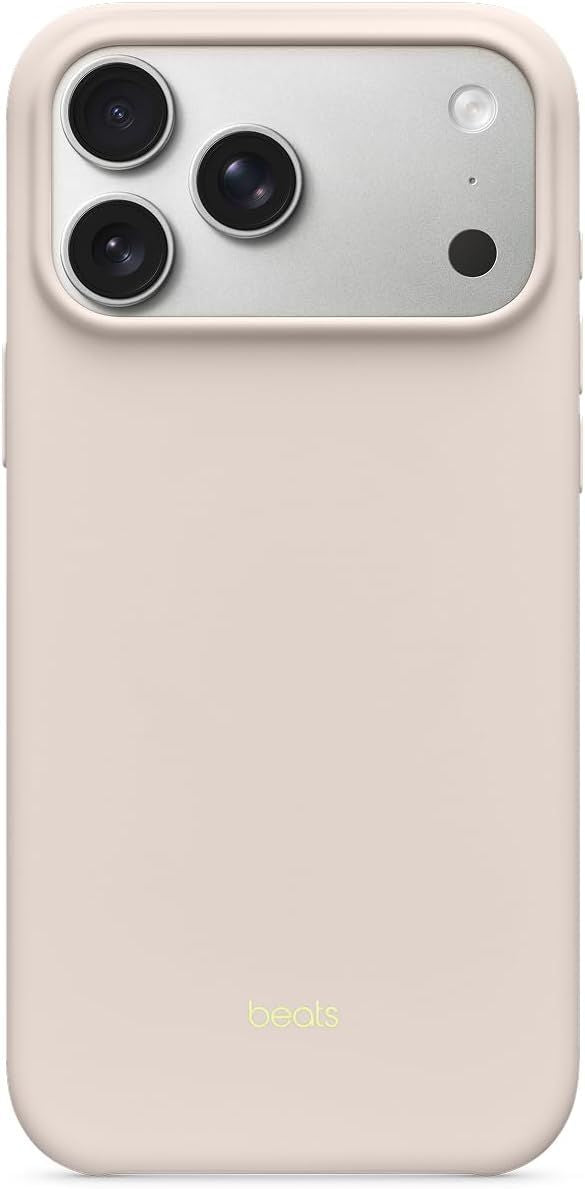 Beats iPhone 17 Pro Max Case with MagSafe & Camera Control, Matte Finish, Microfibre Lining – Lime Stone