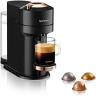 Nespresso Vertuo Next Single Serve Coffee and Espresso Machine by De\'Longhi, Black with Rose Gold