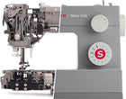 SINGER® 4423 (Grey) High Speed Heavy Duty Sewing Machine with Accessory Kit | 23 stitches deliver 97 applications, 50% more power for denim and canvas, 1100 stitches/min, metal frame, 1-step buttonhole