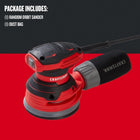 CRAFTSMAN Random Orbit Sander, 3-Amp, Corded (CMEW231)
