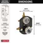 MultiChoice® Universal with Integrated Diverter Rough
